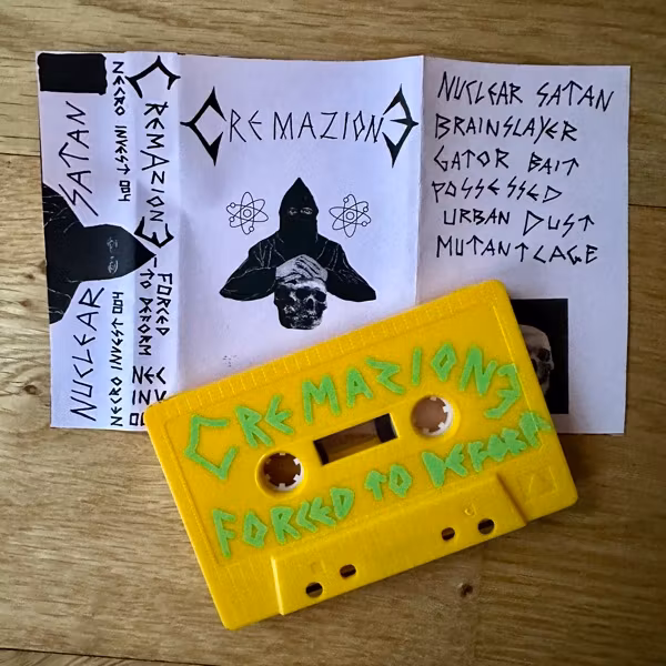 CREMAZIONE Forced To Deform (Necro Invest - Sweden original) (NM) TAPE