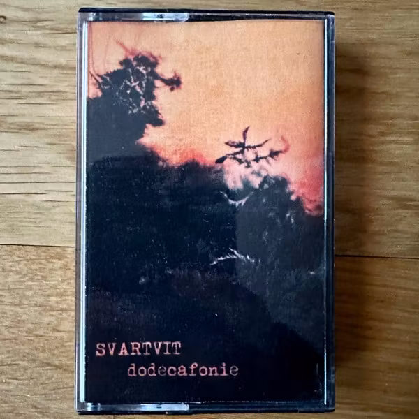 SVARTVIT Dodecafonie (HarshFuckedForLife - Sweden original) (VG+) TAPE