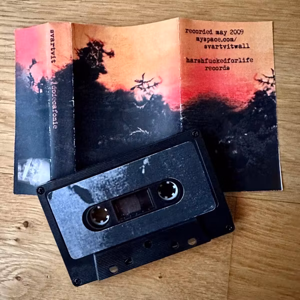 SVARTVIT Dodecafonie (HarshFuckedForLife - Sweden original) (VG+) TAPE