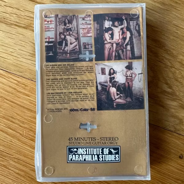 GOLDEN GEISSEL Die Herrin Und Ihr Sklave (Institute Of Paraphilia Studies - Finland original) (EX) TAPE