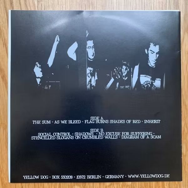 DIALLO Diagram Of A Scam (Yellow Dog - Germany original) (EX) 7"