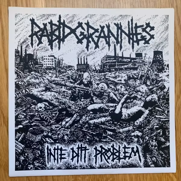 RABID GRANNIES Inte Ditt Problem (Cage Match Federation - Sweden original) (EX/NM) 7"