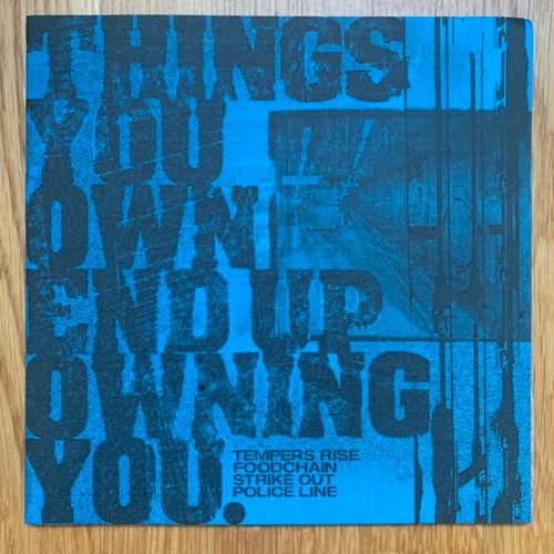 VARIOUS Things You Own End Up Owning You (Too Circle - Japan original) (EX) 7"