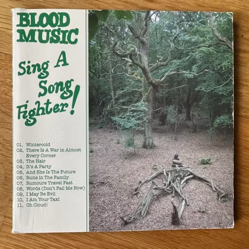 BLOOD MUSIC Sing A Song Fighter! (Make It Happen - Sweden original) (VG) CD