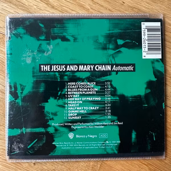 JESUS AND MARY CHAIN, the Automatic (Warner - USA original) (VG) CD