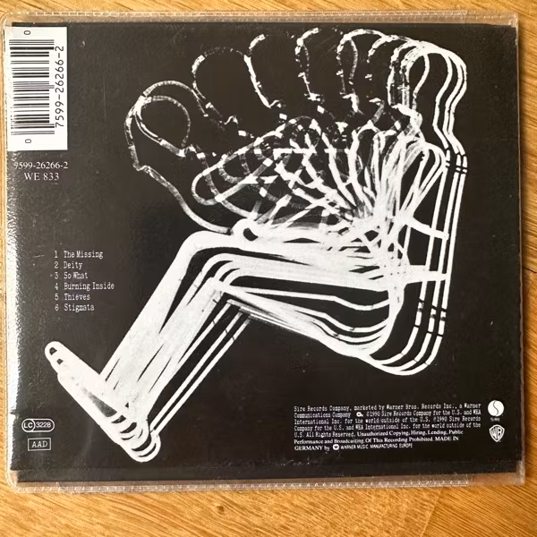 MINISTRY In Case You Didn't Feel Like Showing Up (Live) (Warner - Germany reissue) (EX) CD