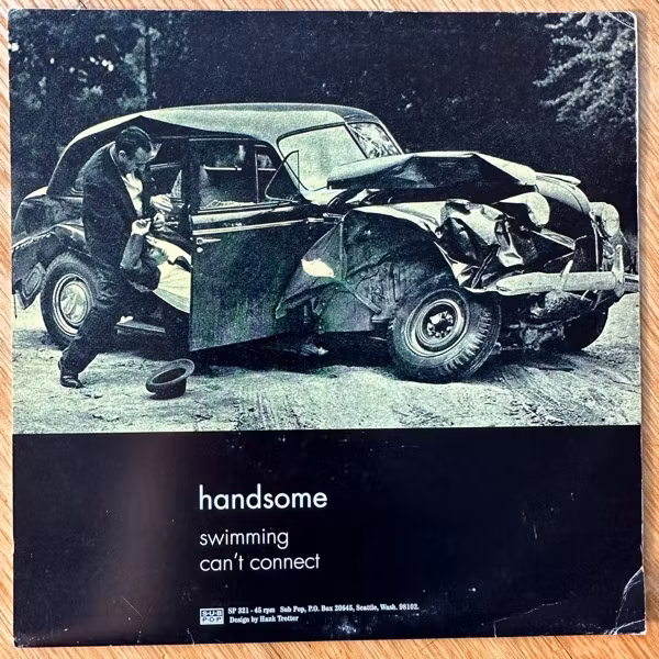 HANDSOME Swimming (Sub Pop - USA original) (VG/EX) 7"