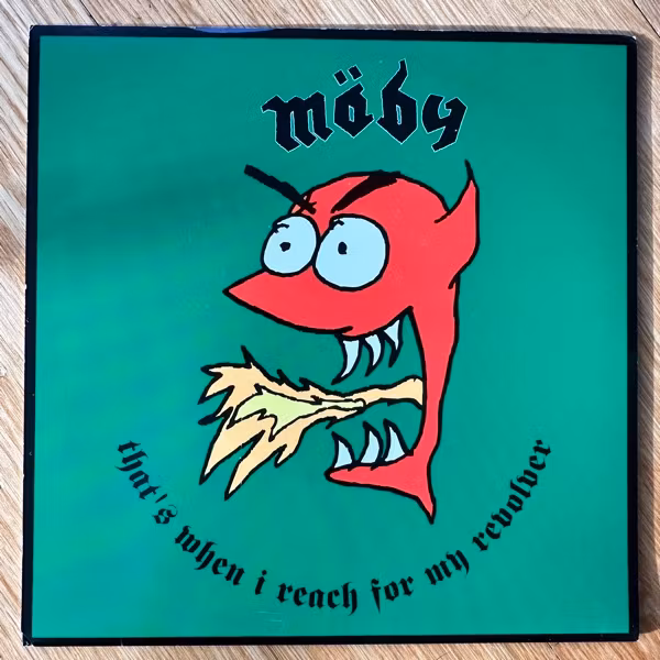 MOBY That's When I Reach For My Revolver (Sub Pop - USA original) (VG+/EX) 7"
