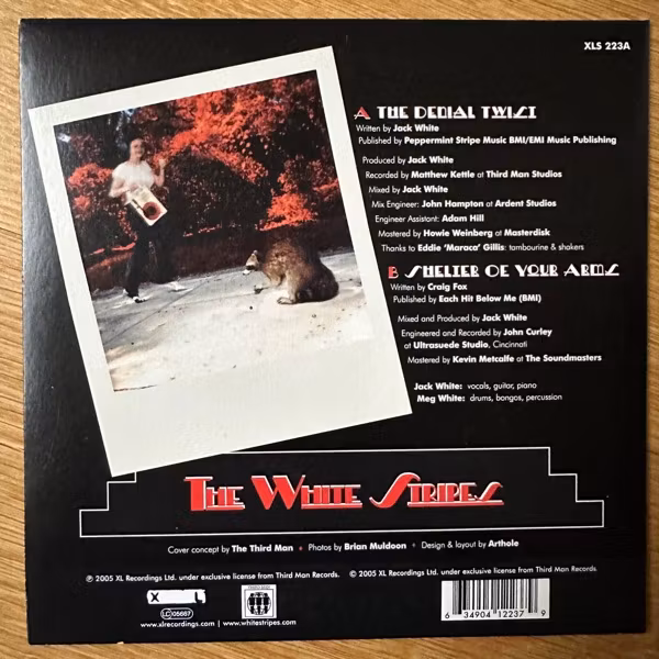 WHITE STRIPES, the The Denial Twist (XL - UK original) (EX) 7"