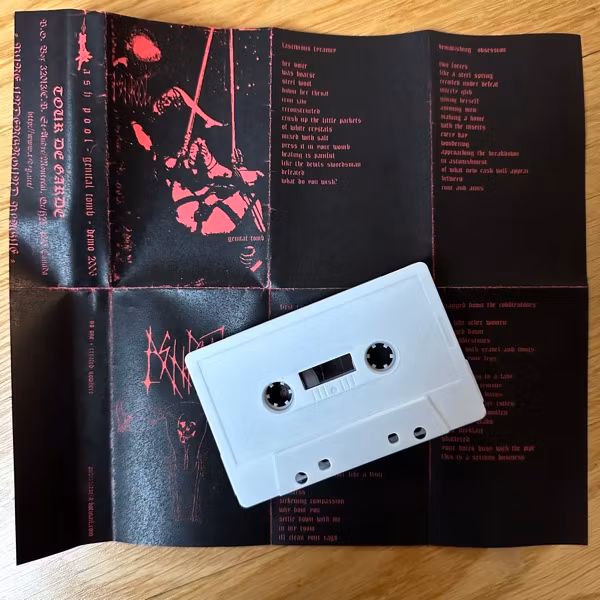ASH POOL Genital Tomb (Tour De Garde - Canada original) (EX) TAPE