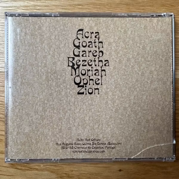 HARMONIZE MOST HIGH Babylon (Ruby Red Editora – Portugal original) (NM) CD