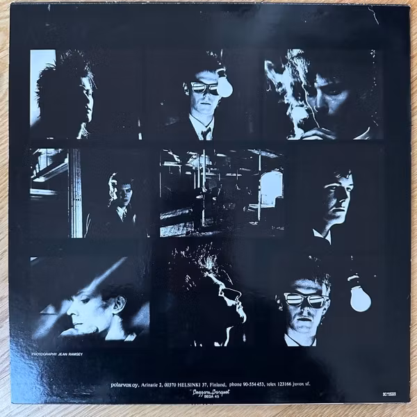 BAUHAUS Burning From The Inside (Beggars Banquet - Finland original) (VG/VG+) LP