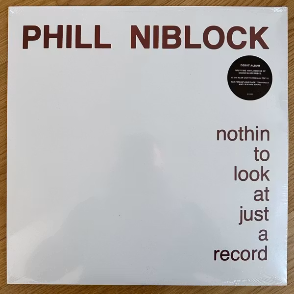 PHIL NIBLOCK Nothin To Look At Just A Record (Superior Viaduct – USA reissue) (SS) LP