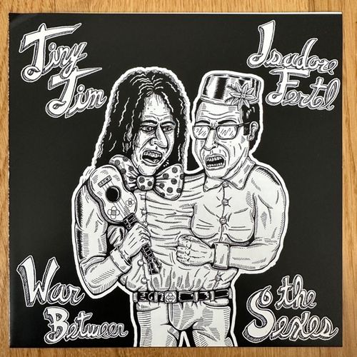 TINY TIM, ISADORE FERTEL War Between The Sexes (Coloured vinyl) (TPOS - USA original) (EX) 7"