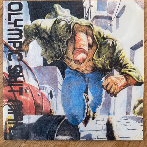 OLYMPIC SHIT MAN Supercharge (Harbinger Sound - UK reissue) (EX) 2LP
