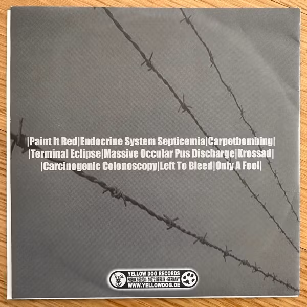 INFANTICIDE Lunacy (Yellow Dog - Germany original) (VG+/EX) 7"