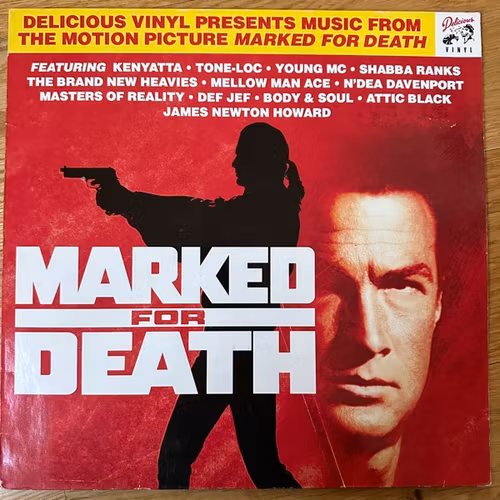 SOUNDTRACK Marked For Death (Delicious Vinyl - Germany original) (VG+/VG) LP