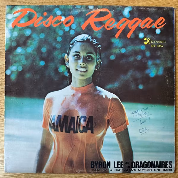 BYRON LEE AND THE DRAGONAIRES Disco Reggae (Dynamic Sounds – Jamaica original) (VG/VG+) LP