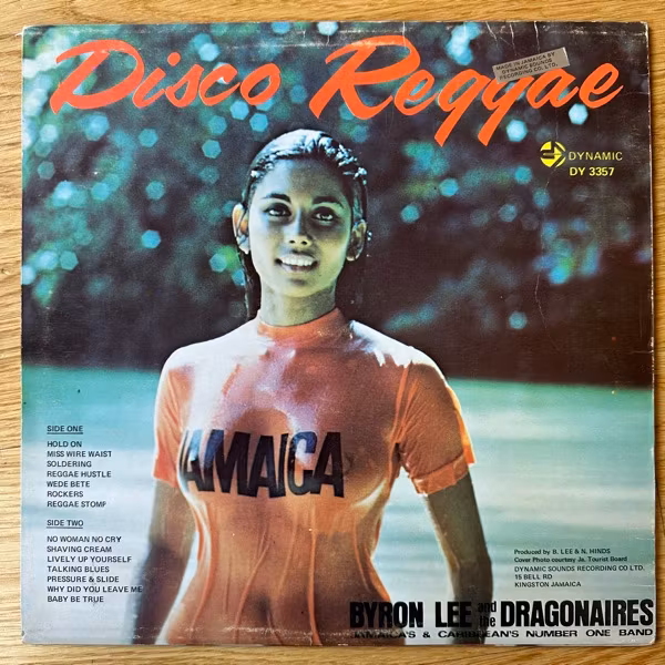 BYRON LEE AND THE DRAGONAIRES Disco Reggae (Dynamic Sounds – Jamaica original) (VG/VG+) LP
