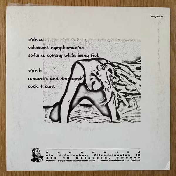 BLOD Romantic And Deranged (Segerhuva - Sweden original) (VG+/EX) 7"