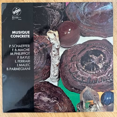 VARIOUS Musique Concrète (VOX - UK 1971 reissue) (VG+/EX) LP