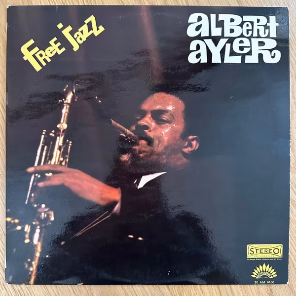 ALBERT AYLER Free Jazz (America - France 1970 reissue) (VG+) LP
