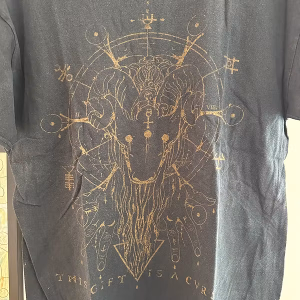 THIS GIFT IS A CURSE This Gift Is a Curse (L) (USED) T-SHIRT