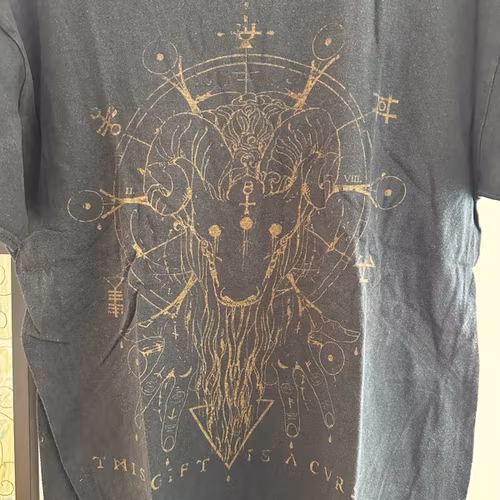 THIS GIFT IS A CURSE This Gift Is a Curse (L) (USED) T-SHIRT