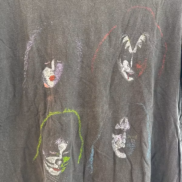 KISS Faces (M) (USED) T-SHIRT
