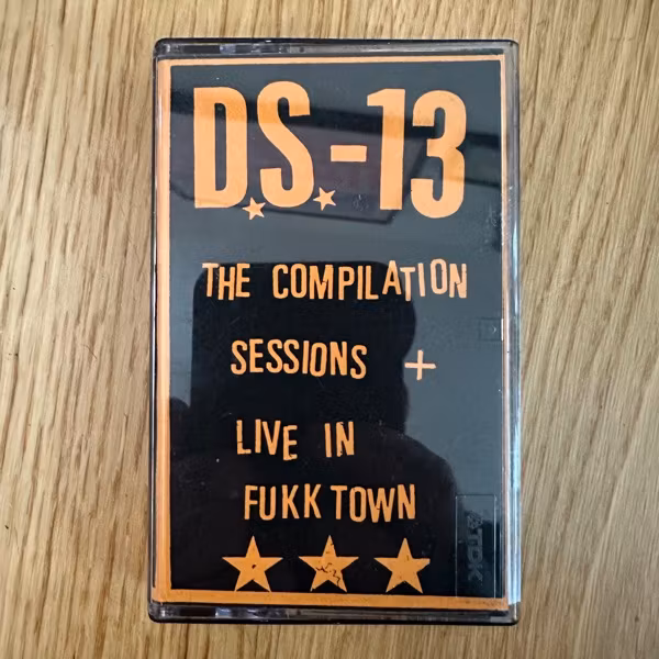 DS-13 The Compilation Sessions + Live In Fukktown (Busted Heads - Sweden original) (EX) TAPE