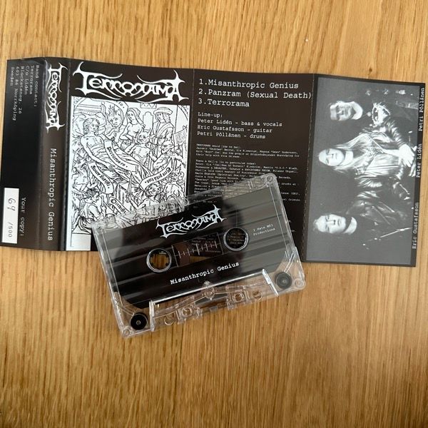 TERRORAMA Misanthropic Genius (I Hate MP3 - Sweden original) (EX) TAPE