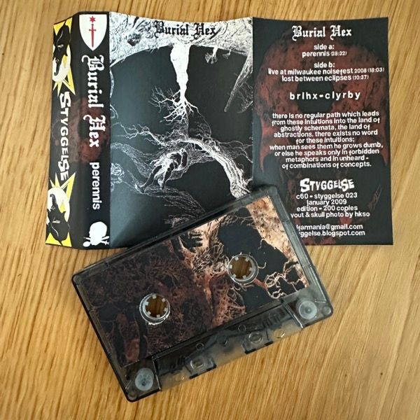 BURIAL HEX Perennis (Styggelse - Sweden original) (NM) TAPE