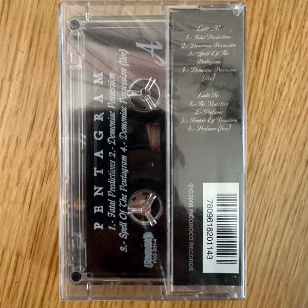 PENTAGRAM Pentagram (Picoroco - Chile original) (SS) TAPE