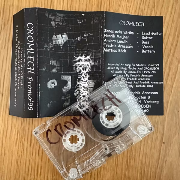 CROMLECH Promo '99 (Self released - Sweden original) (EX) TAPE