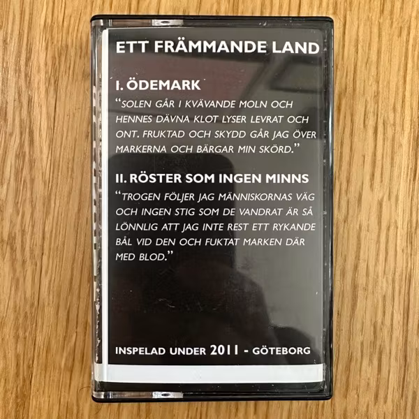 BLODVITE Ett Främmande Land (No label - Sweden reissue) (NM) TAPE
