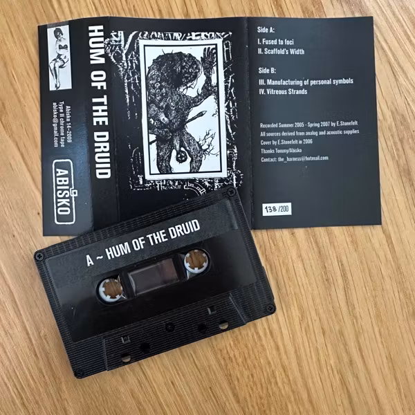 HUM OF THE DRUID Hum of the Druid (Abisko - Sweden original) (NM) TAPE