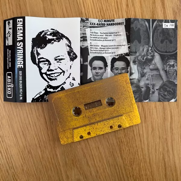 ENEMA SYRINGE Ger Dig Bilder På P & Pk (Abisko - Sweden reissue) (NM) TAPE