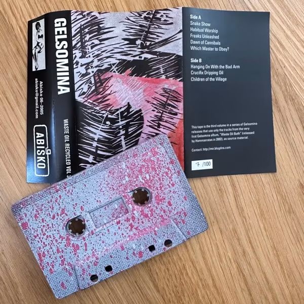 GELSOMINA Waste Oil Recycled Vol. 3 (Abisko - Sweden original) (NM) TAPE