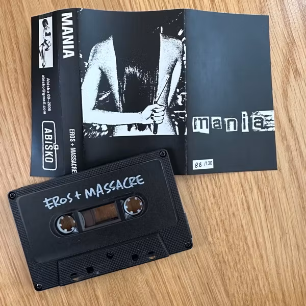MANIA Eros + Massacre (Abisko - Sweden original) (NM) TAPE