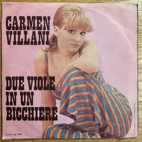CARMEN VILLANI Viva La Vita In Campagna (Cetra - Italy original) (VG/VG+) 7"
