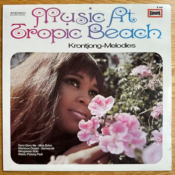 SYLVIA AND THE TROPIC MESSENGERS Music At Tropic Beach (Europa - Germany original) (VG+) LP