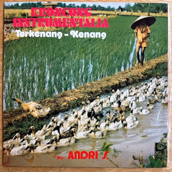 ANDRI S Kroncong Instrumentalia Terkenang - Kenang (Life - Malaysia original) (EX/VG+) LP