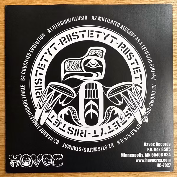 RIISTETYT Tervetuloa Kuolema (Havoc - USA original) (EX) 7"