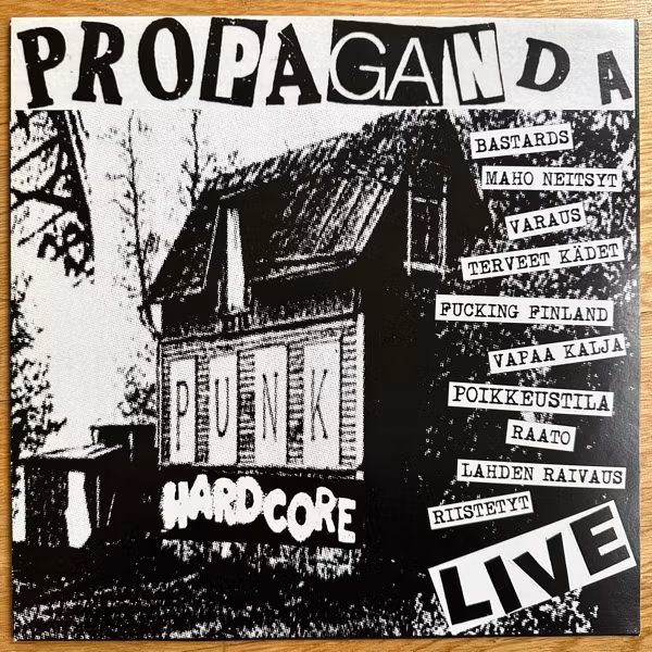VARIOUS Propaganda Live (Assel - Germany reissue) (EX) LP