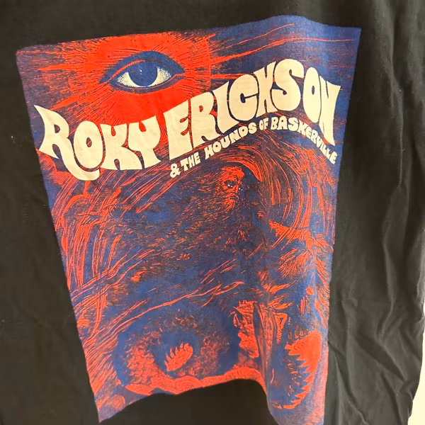 ROKY ERICKSON & The Hounds of Baskerville (XL) (USED) T-SHIRT