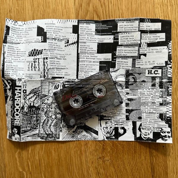 VARIOUS Anarko Hardcore vol. 1 (No label - Spain original) (EX) TAPE