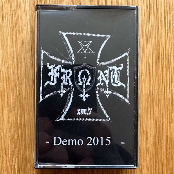 FRONT Demo 2015 (Iron Bonehead - Germany original) (EX) TAPE