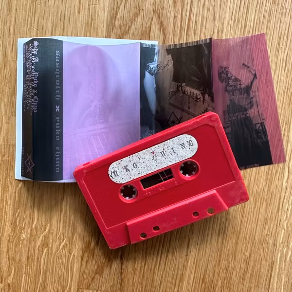 YUKO X CHINO / SASQROTCH Split (DNT - USA original) (NM) TAPE
