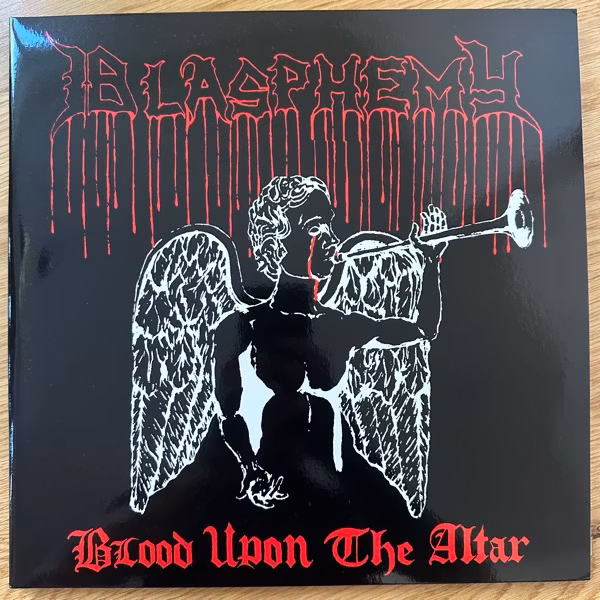 BLASPHEMY Blood Upon The Altar / Gods Of War (Nuclear War Now! - USA reissue) (NM/EX) 2LP