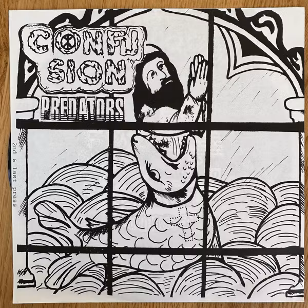 ARSEDESTROYER / CONFUSION Split (Distortion - Sweden 2nd press) (VG+) 7"
